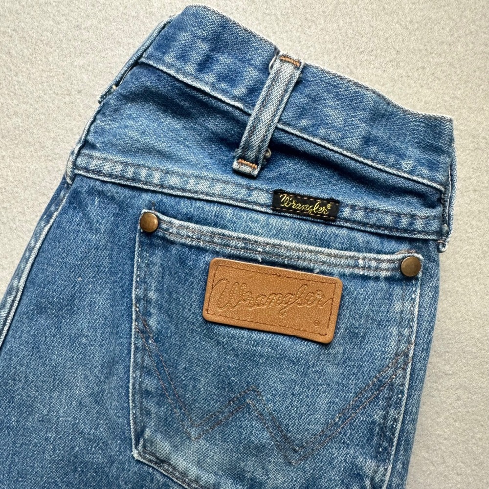 Wrangler Jeans Mens 31x32 Blue 13MWZ Cowboy Cut Full Fit Straight Leg USA Made